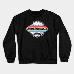 GenderBenderWear (Black) - "Sacred Geometry" Crewneck Sweatshirt